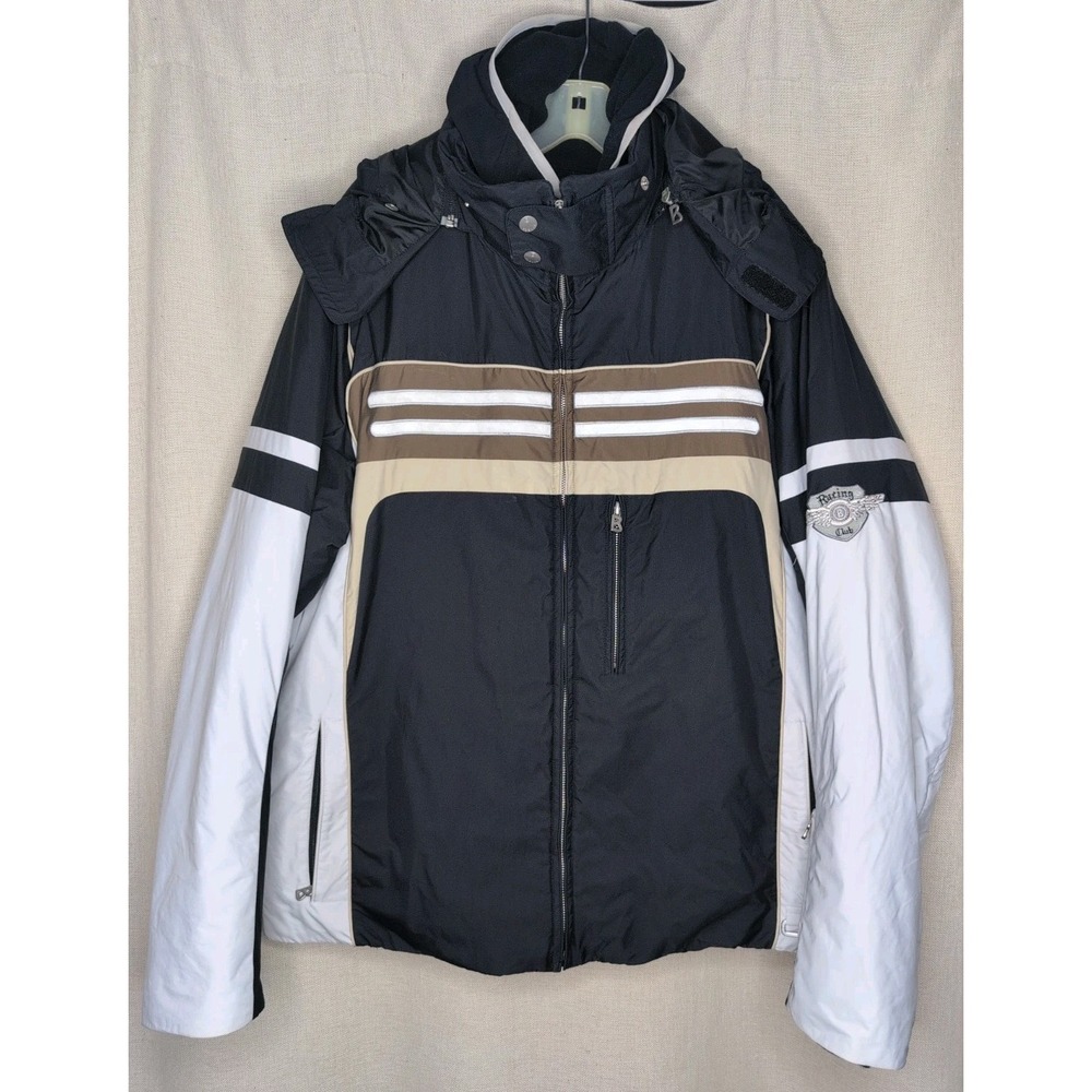 Bogner Racing Club California Men's Ski Jacket Size 54 US 44 Black Goan Thylmann